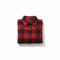 Red Plaid Flannel Shirt