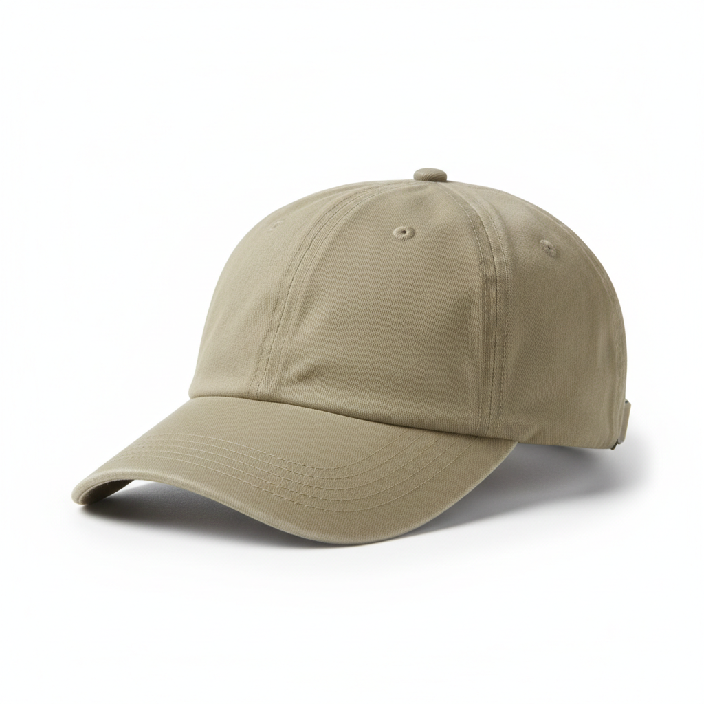 Khaki Unstructured Dad Hat