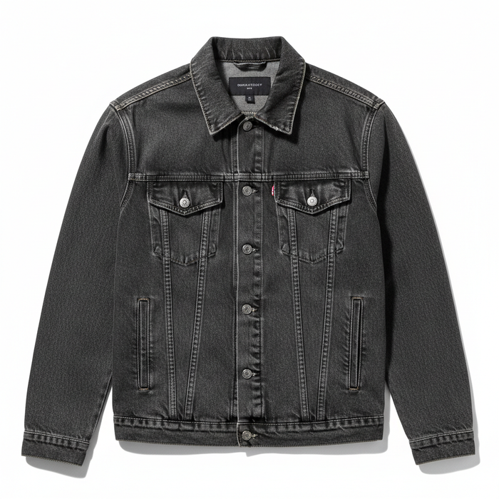 Dark Grey Denim Jacket