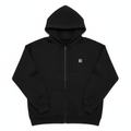 Black Zip-Up Hoodie