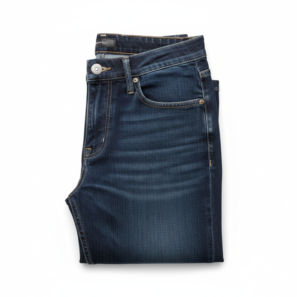 Slim Fit Dark Wash Jeans